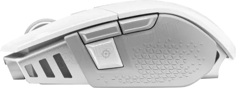 Souris sans fil Gamer Corsair M65 Ultra RGB (Blanc/Argent) à prix bas