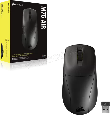 Photo de Souris sans fil Gamer Corsair M75 Air (Noir)