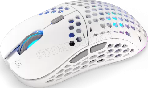 Photo de Souris sans fil Gamer Endorfy Lix Onyx RGB (Blanc)