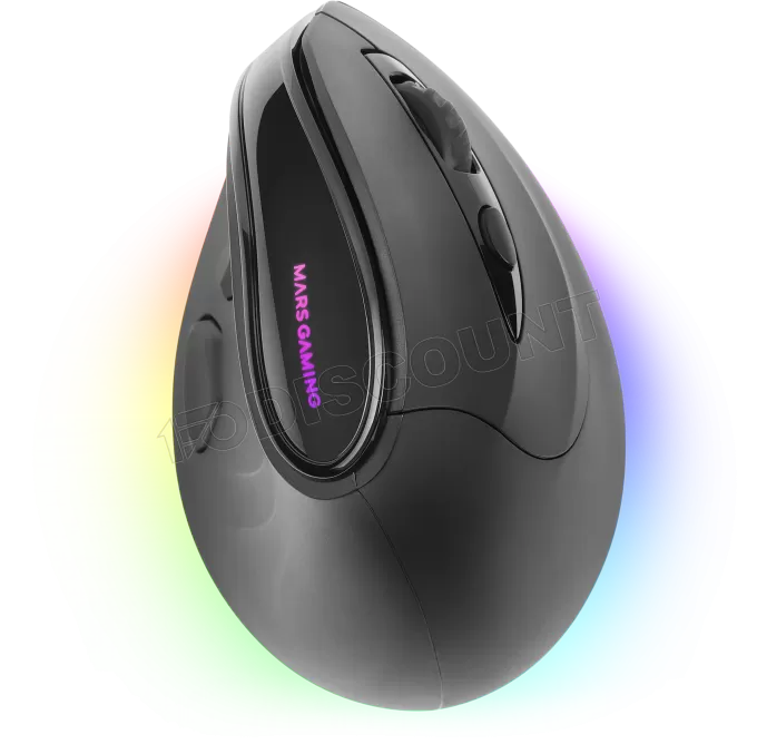 Souris sans fil Gamer ergonomique verticale Mars Gaming MM-SK RGB (Noir)