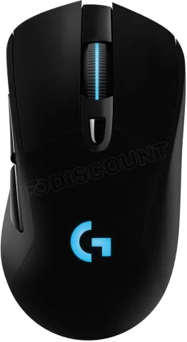 Photo de Souris sans fil Gamer Logitech G703 LightSpeed RGB (Noir)