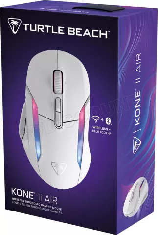 Photo de Souris sans fil Gamer Turtle Beach Kone II Air RGB (Blanc)