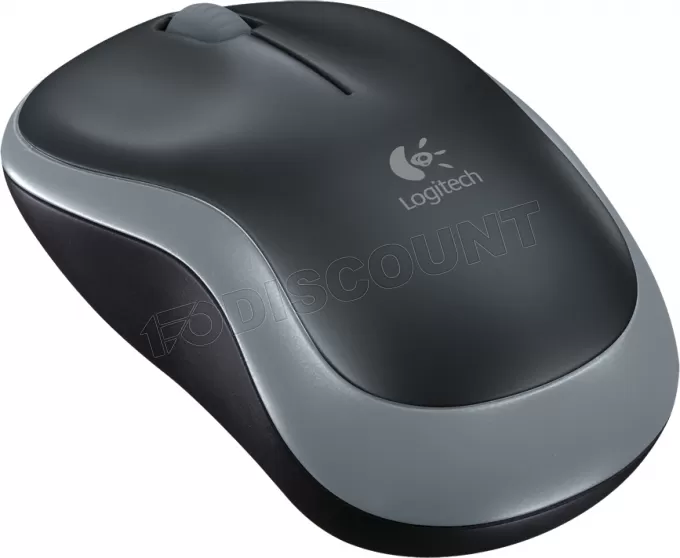 Souris sans fil Logitech Cordless Laser M185 (Gris)