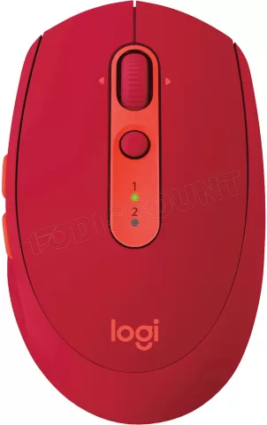 Souris sans fil Logitech M235 1000DPI rouge