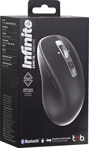 Photo de Souris sans fil T'nB Infinite (Noir)