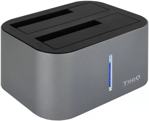 Photo de Station d'accueil USB 3.1 TooQ TQDS-805 pour 2x S-ATA (Gris)