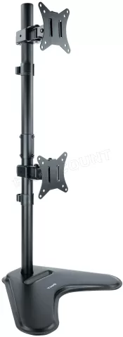 Photo de Support double-écran à poser Tooq DB1703TNV 17"-32 (9kg max) (Noir)