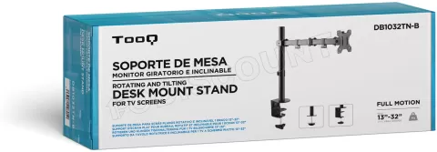 Photo de Support écran à fixer Tooq DB1032TN 13"-32" (8kg max) (Noir)