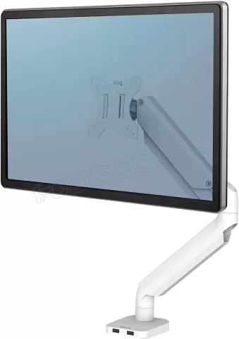 Photo de Support Ecran à poser Fellowes Platinium jusqu'à 30" (9 kg max) (Blanc)