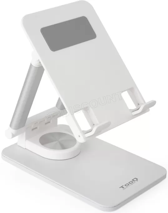 Support tablette universel sur pied Tooq Hermes Luna (Blanc)