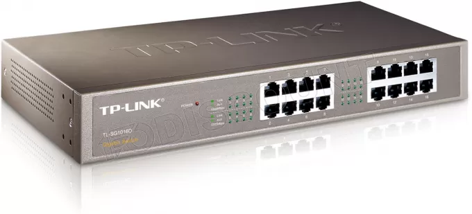 Switch réseau ethernet Gigabit rackable TP-Link SG1016D - 16 ports