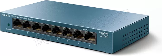 Switch réseau ethernet Gigabit TP-Link LiteWave LS108G 8 ports