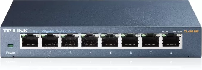 Switch réseau ethernet Gigabit TP-Link SG108 - 8 ports (Métal)