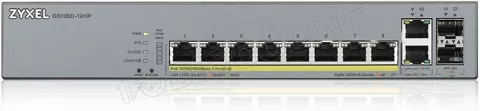 Photo de Switch réseau ethernet Gigabit Zyxel CCTV GS1350-HP - 10 ports dont 8x PoE+