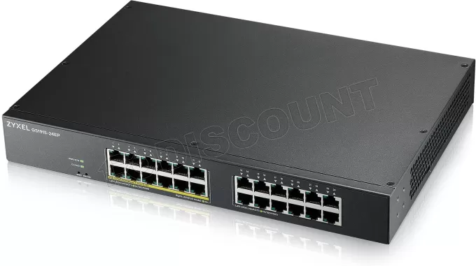 Switch réseau ethernet Gigabit Zyxel GS1915-EP - 24 ports dont 12x PoE