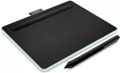 Photo de Tablette Graphique Wacom Intuos S Bluetooth (Noir/Vert)