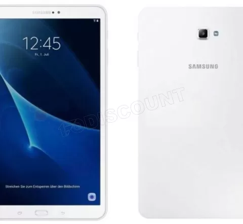 Photo de Tablette Samsung Galaxy Tab A (2016) - 10,1" 32 Go Wi-Fi (Blanc)