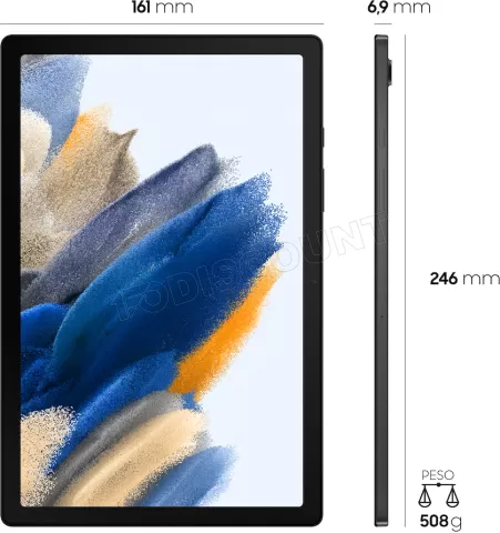 Tablette Samsung Galaxy Tab A8 10,5 4-64Go (Gris) à prix bas