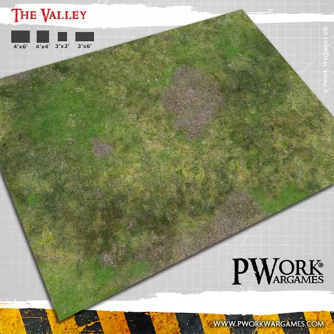 Photo de Tapis de Jeu - Neoprene Mat The Valley 4x6' (122x183cm)