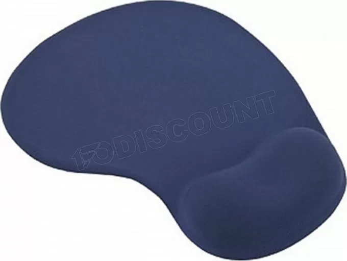 Tapis de souris avec repose poignet en gel Esperanza EA137 (Bleu)