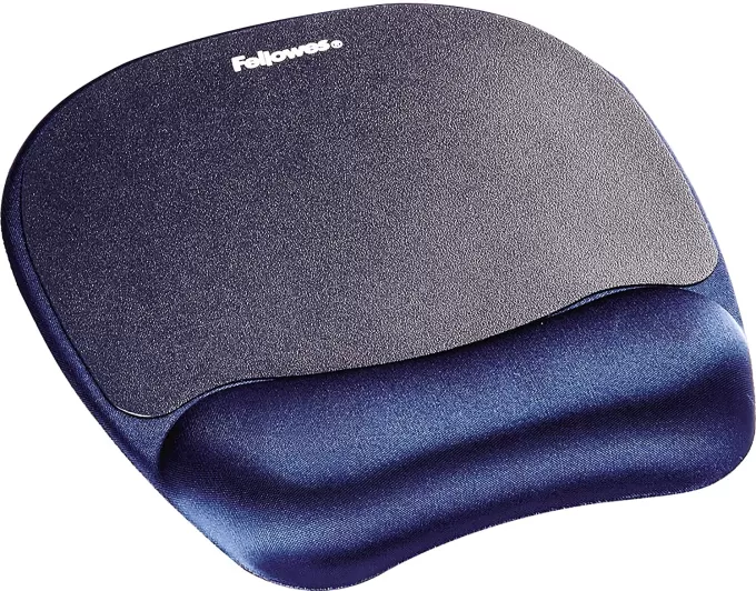 Tapis de souris avec repose poignet Fellowes Ergo Mouss' (Bleu)