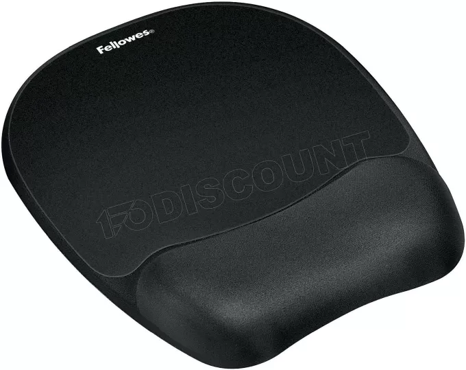 Tapis de souris avec repose poignet Fellowes Ergo Mouss' (Noir)