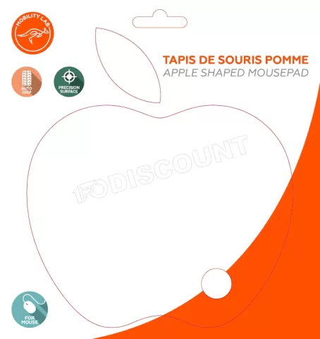 Photo de Tapis de souris Mobility Pomme (Blanc)