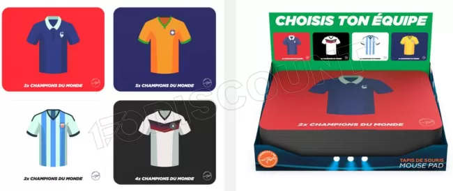 Tapis Souris Mobility Lab Coupe du Monde Football Allemagne