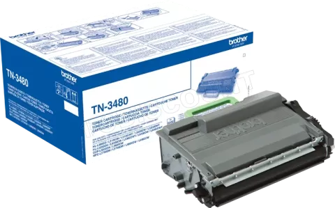 duston 2X TN3480, TN-3480 Noir Toner Compatible avec Brother DCP