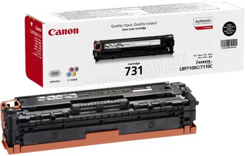 Photo de Toner Canon 731 Noir (1400 pages)