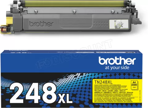 Photo de Toner Jaune Brother TN-248 XL - 2300 pages