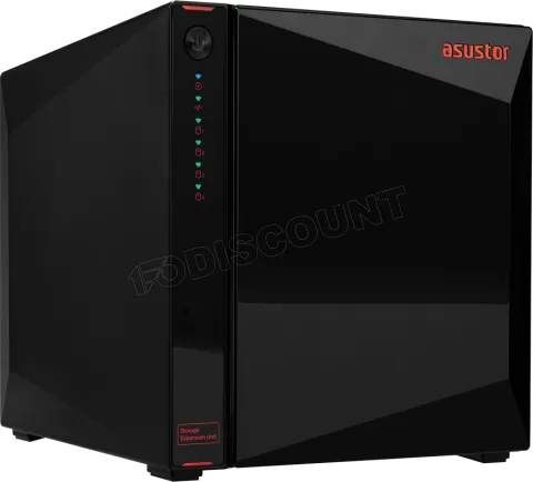 Photo de Unité d'extension pour NAS Asustor Xpanstor 4 AS-5004U - 4 baies (Noir)