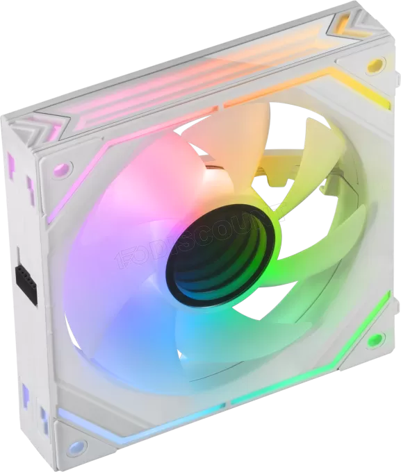 Ventilateur boitier Mars Gaming MF-Linkfinity RGB 12cm (Blanc)