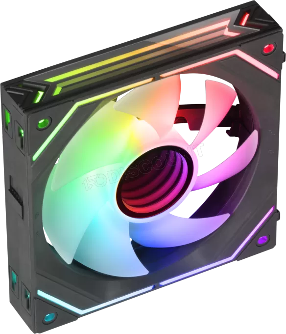 Ventilateur boitier Mars Gaming MF-Linkfinity RGB 12cm (Noir)