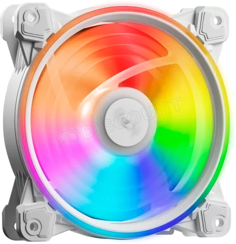 Photo de Ventilateur de boitier Adata XPG Hurricane RGB - 12cm (Blanc)