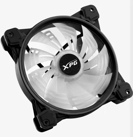 Photo de Ventilateur de boitier Adata XPG Hurricane RGB - 14cm (Noir)