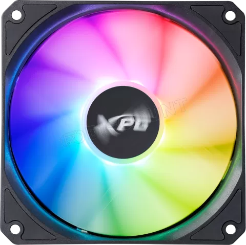 Photo de Ventilateur de boitier Adata XPG Vento R RGB - 12cm (Noir)