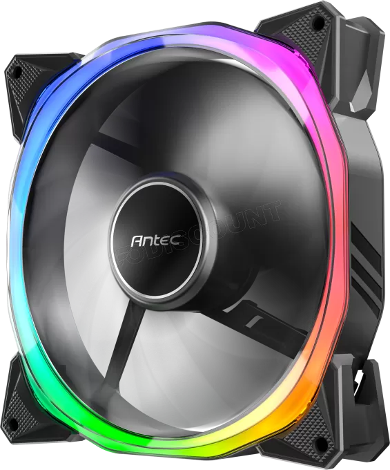 Ventilateur de boitier Antec Fusion T3 RGB - 14cm (Noir)