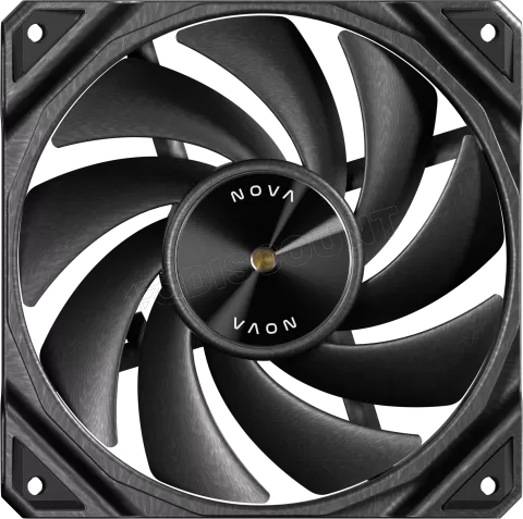 Photo de Ventilateur de boitier Antec Nova - 12cm (Noir)