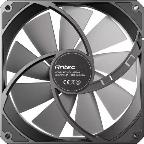 Photo de Ventilateur de boitier Antec P14 RGB - 14cm (Noir)