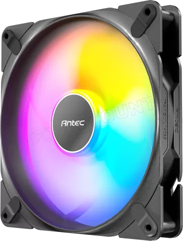 Photo de Ventilateur de boitier Antec Tranquil RGB - 14cm (Noir)