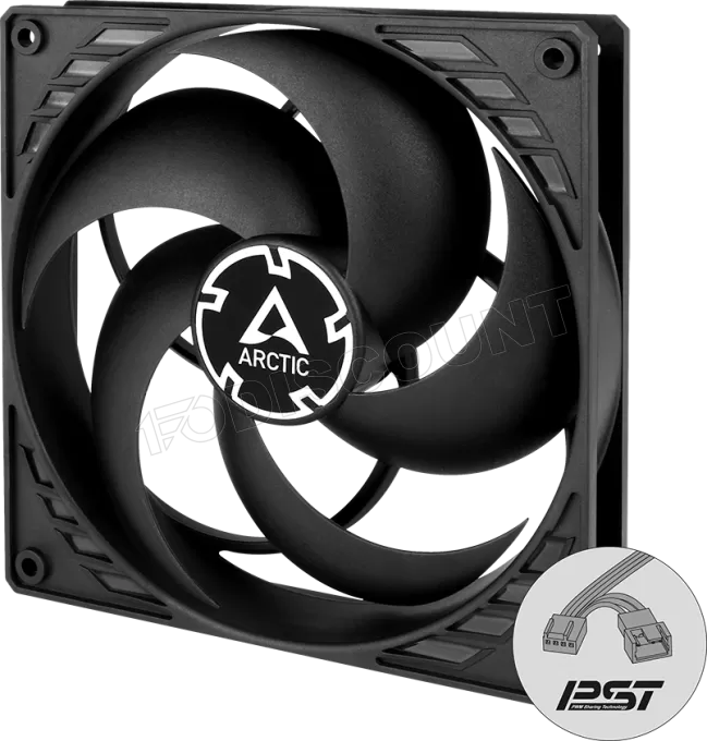 Ventilateur de boitier Arctic P14  PST - 14cm (Noir)