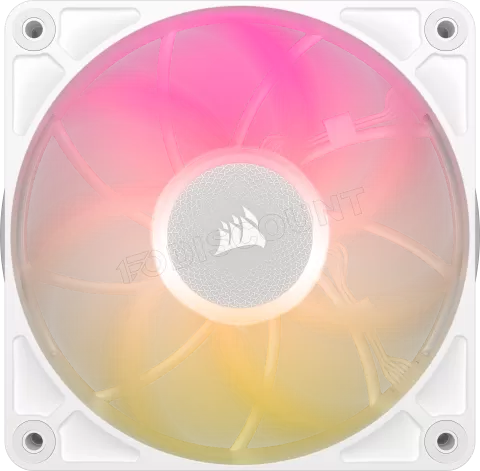 Photo de Ventilateur de boitier Corsair iCue Link RX Max RGB - 12cm (Blanc)