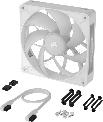 Photo de Ventilateur de boitier Corsair iCue Link RX Max RGB - 14cm (Blanc)