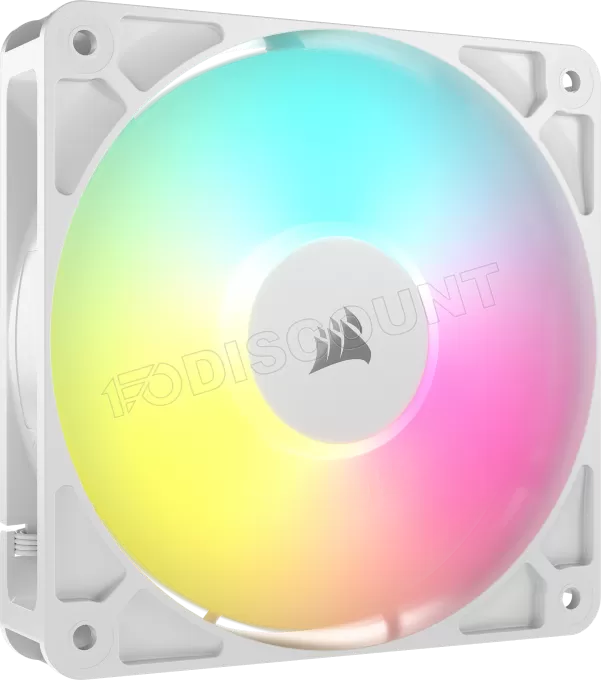 Ventilateur de boitier Corsair RS RGB - 12cm (Blanc)