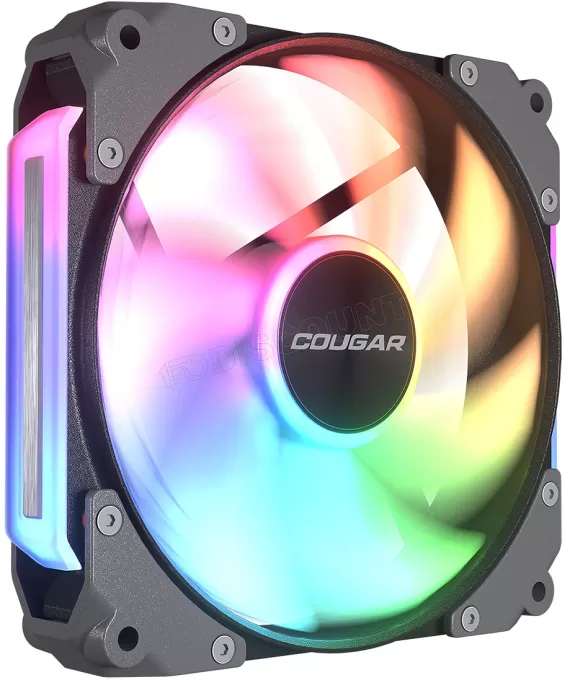 Ventilateur de boitier Cougar Apolar RGB - 12cm (Noir)