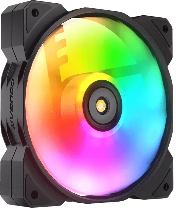 Ventilateur de boitier Cougar Vortex MHP RGB - 12cm (Noir)