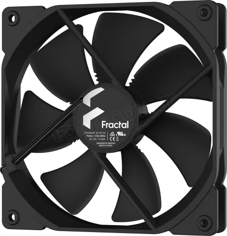 Photo de Ventilateur de boitier Fractal Design Dynamic X2 GP PWM - 14cm (Noir)