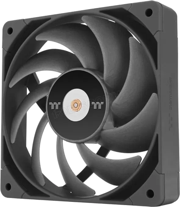 Ventilateur de boitier Thermaltake ToughFan Pro - 12cm (Noir)