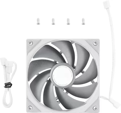 Photo de Ventilateur de boitier Tryx Rota Pro - 12cm (Blanc)